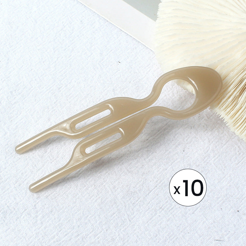 Französische Haarnadel (10 stk.)