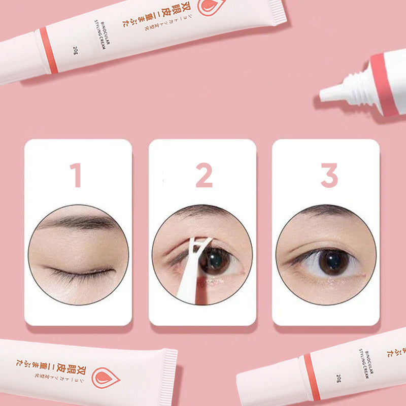 Doppelte Augenlid-Stylingcreme