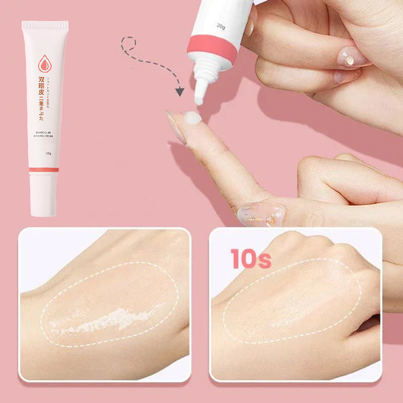 Doppelte Augenlid-Stylingcreme