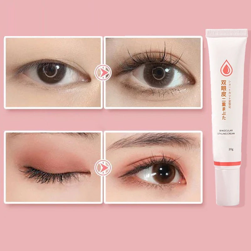 Doppelte Augenlid-Stylingcreme