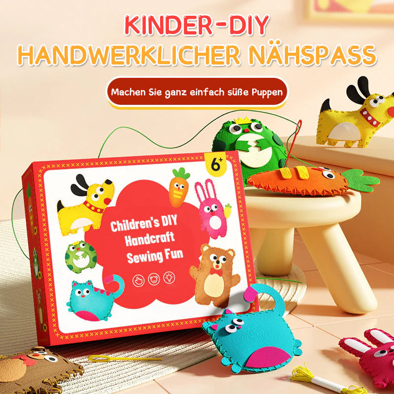 DIY Puppen-NĂ€hspielzeug