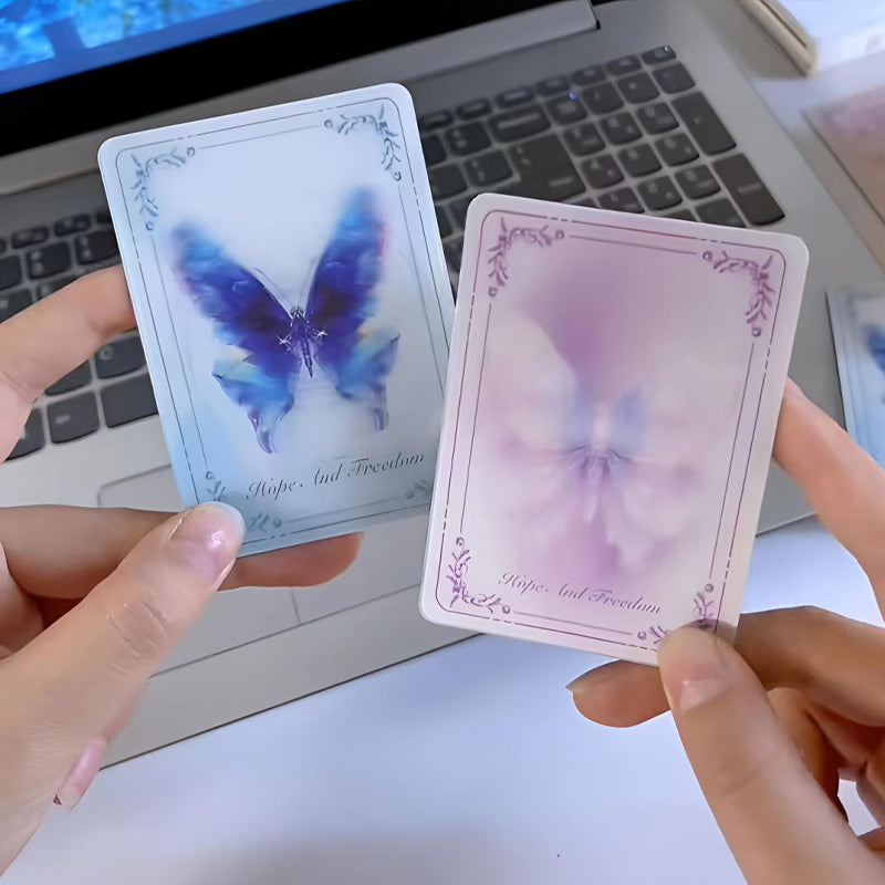 Dynamischer 3D Schmetterling Tarot (5 Stk.)