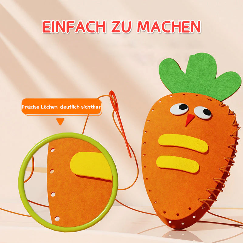 DIY Puppen-NĂ€hspielzeug