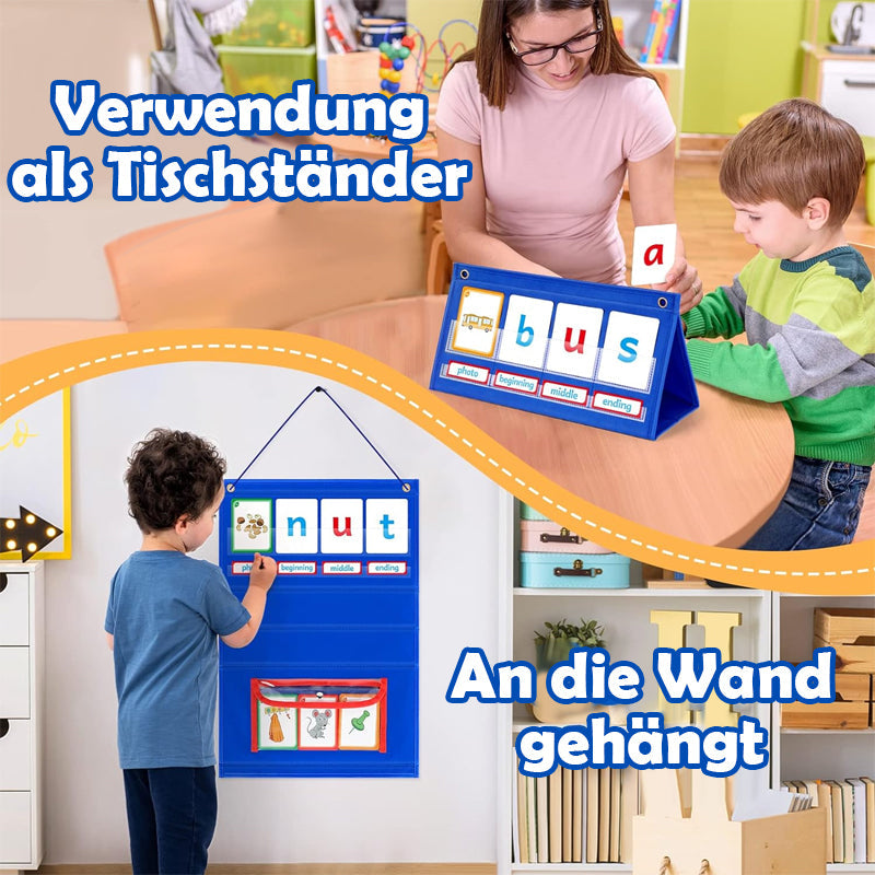 Desktop-Wortbuchstabierkarten