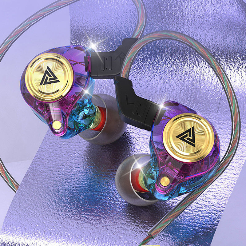 Tragbarer kabelgebundener In-Ear-Kopfhörer mit Mikrofon