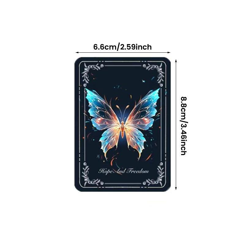 Dynamischer 3D Schmetterling Tarot (5 Stk.)