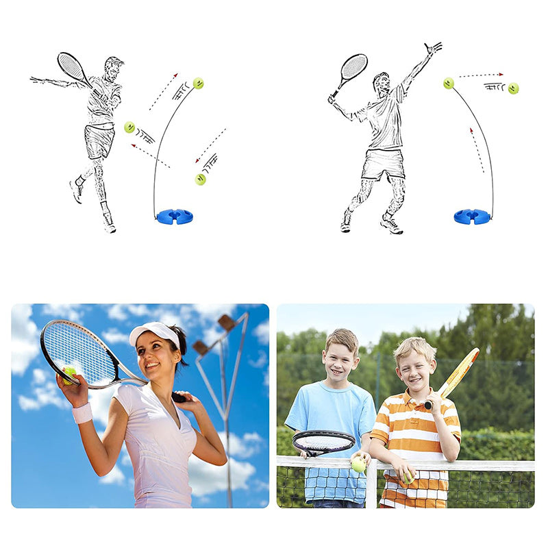 Einzel-Tennis-Trainer-Set
