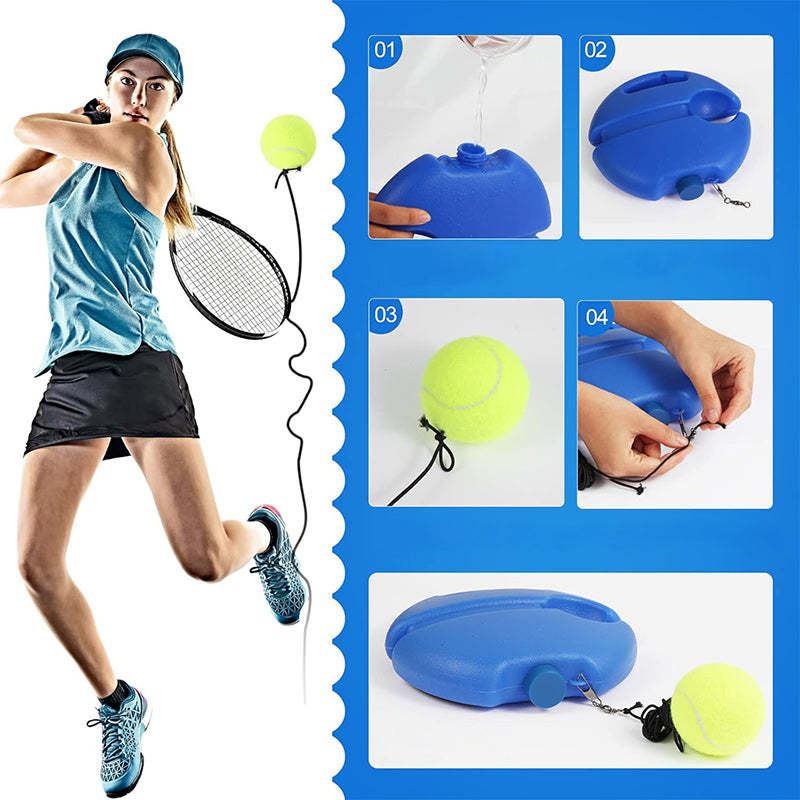 Einzel-Tennis-Trainer-Set