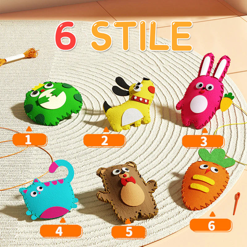 DIY Puppen-NĂ€hspielzeug