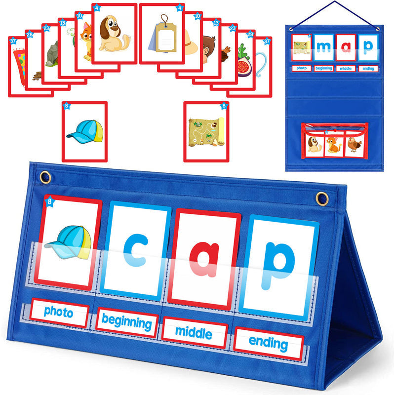 Desktop-Wortbuchstabierkarten