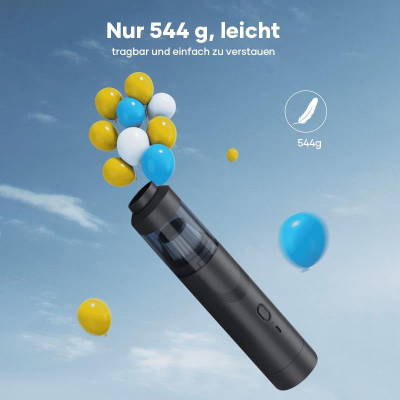 Slim V8 Mate kabelloser Autostaubsauger HINWEIS