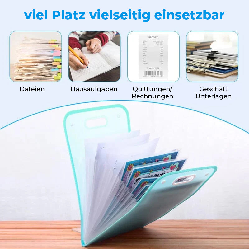 Erweiterte wasserdichte Mappe
