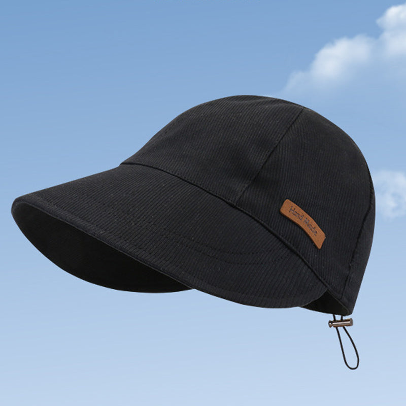 Eimerhut mit Sonnenschutz