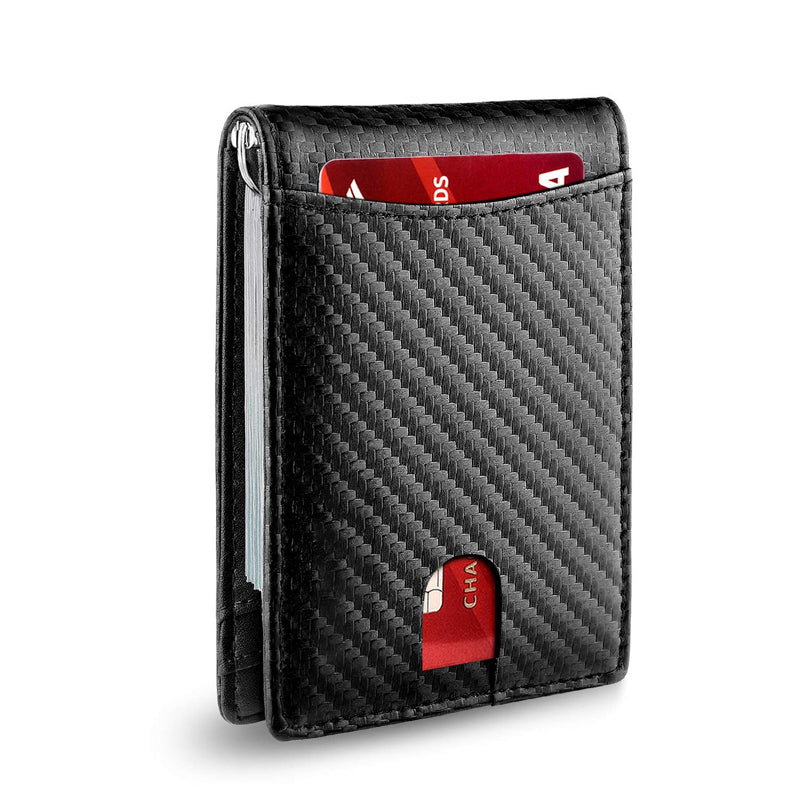 Diebstahlsicherer Swipe-Kartenhalter aus echtem Leder
