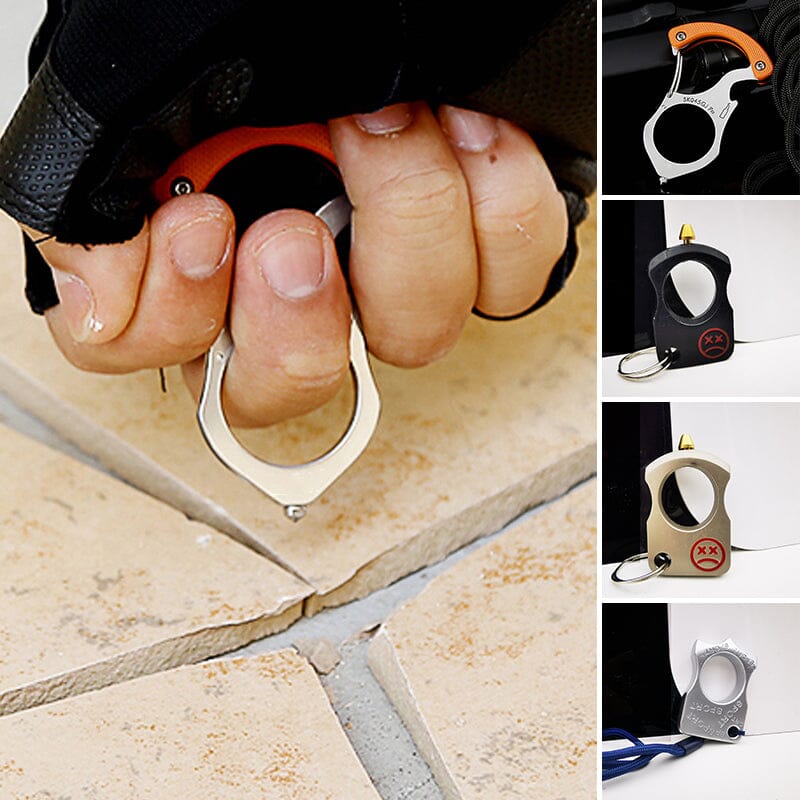 Spezieller Schlüsselanhänger zum Selbstschutz