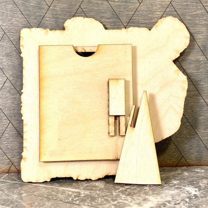 Spoof Fotorahmen aus Holz