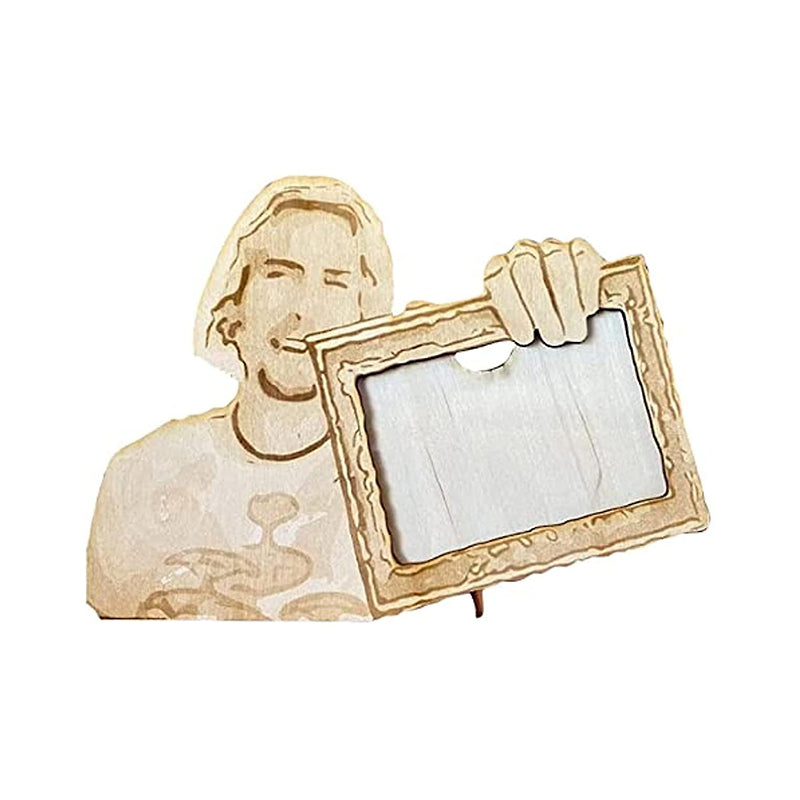 Spoof Fotorahmen aus Holz