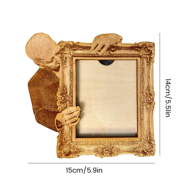 Spoof Fotorahmen aus Holz