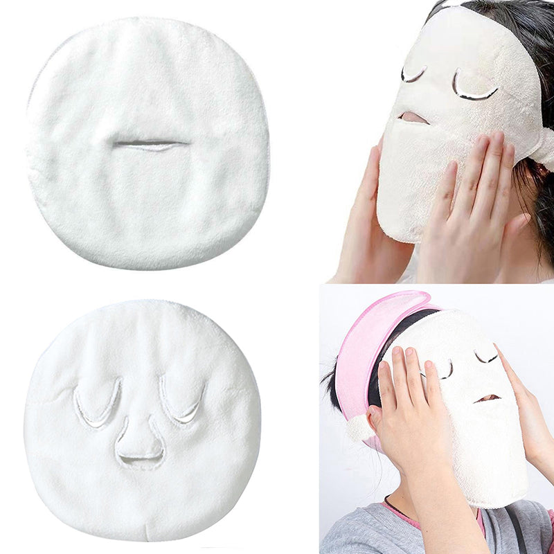 Feuchtigkeitsspendendes Gesichtstuch aus verdicktem Korallensamt