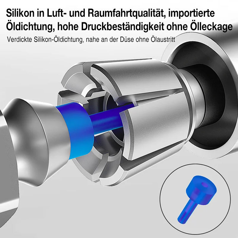 Starke Verriegelung an Schmierkupplungen