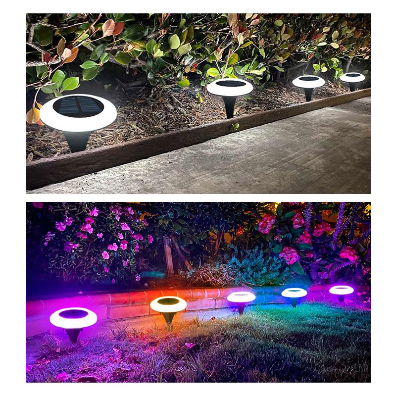 Solar buntes LED-Erdsteckerlicht