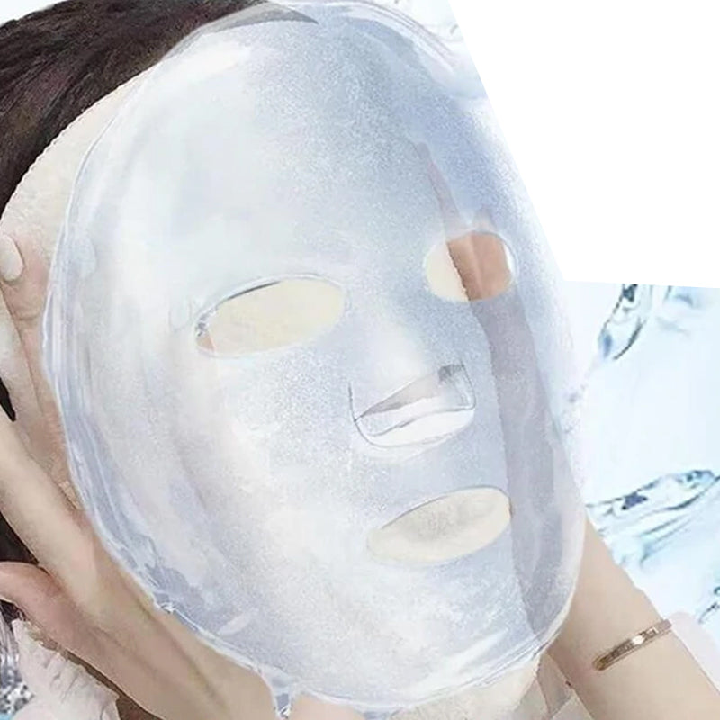 Feuchtigkeitsspendendes Gesichtstuch aus verdicktem Korallensamt