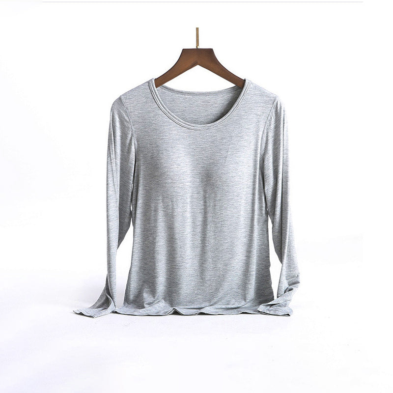 Thermounterwäsche mit Brustpolstern