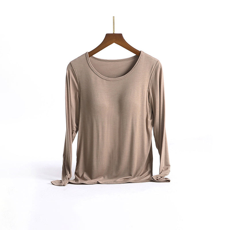 Thermounterwäsche mit Brustpolstern