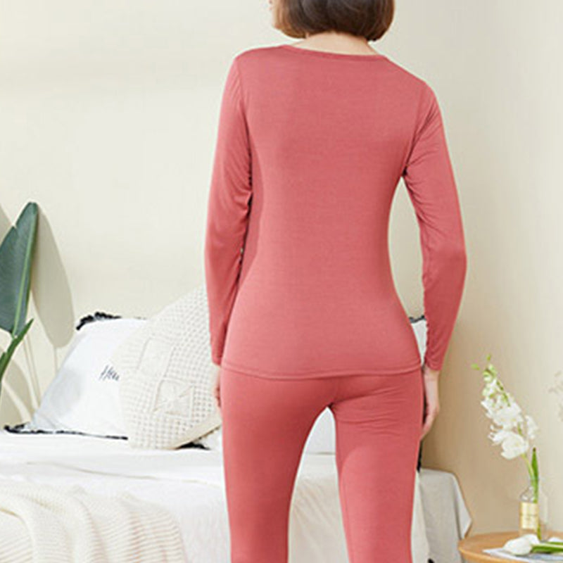 Thermounterwäsche mit Brustpolstern