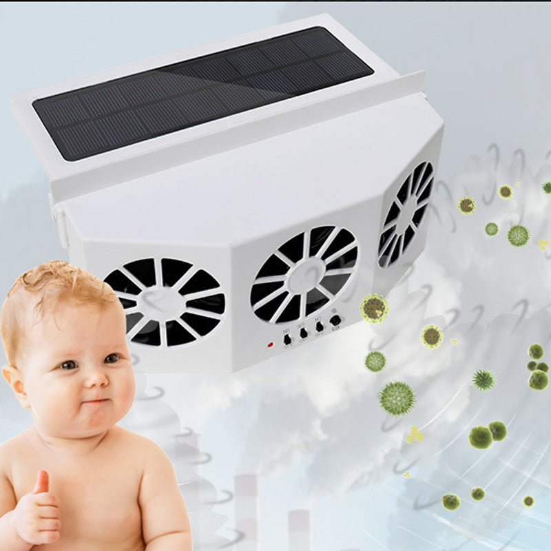 Solarbetriebener Fahrzeugabluftventilator