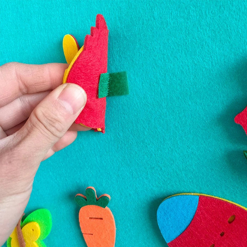 DIY Filz Osterhase Spielzeug