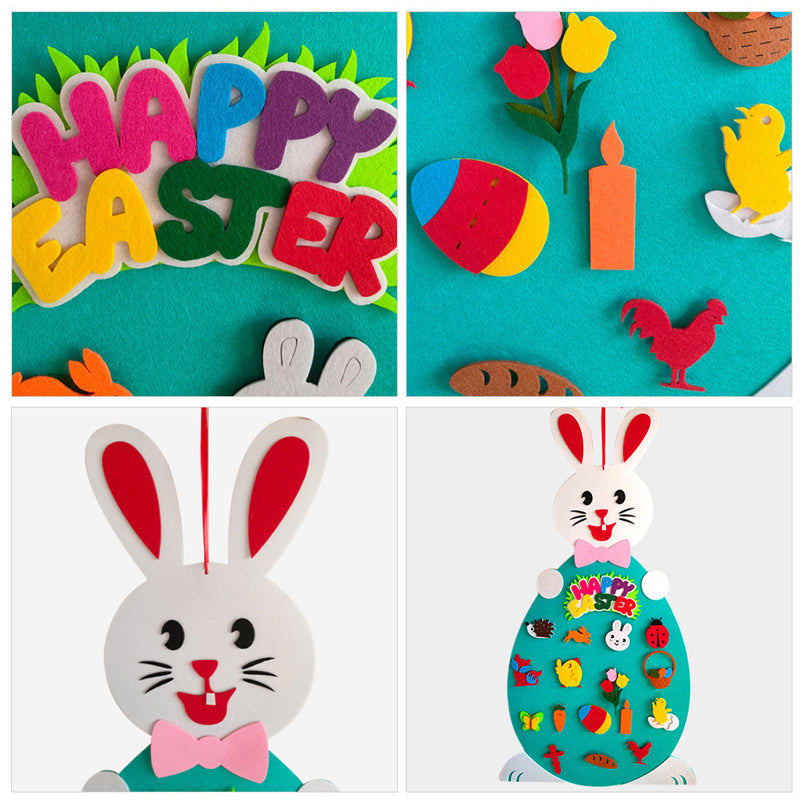 DIY Filz Osterhase Spielzeug