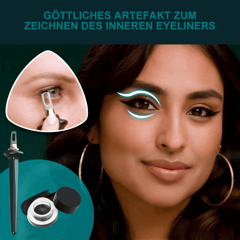 Super einfacher und auslaufsicherer Eyeliner (Mit Pinsel)