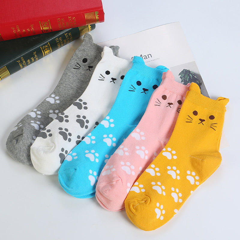 Socken mit Katzenohren-10 Paare