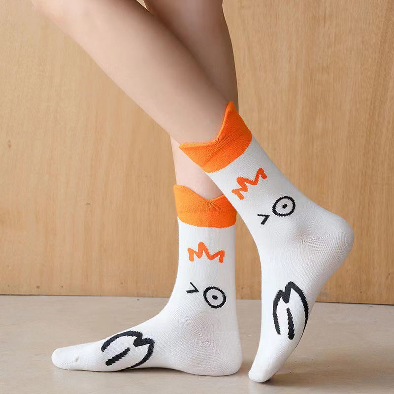 Entzückende und gemütliche süße Socken (5 Paar)