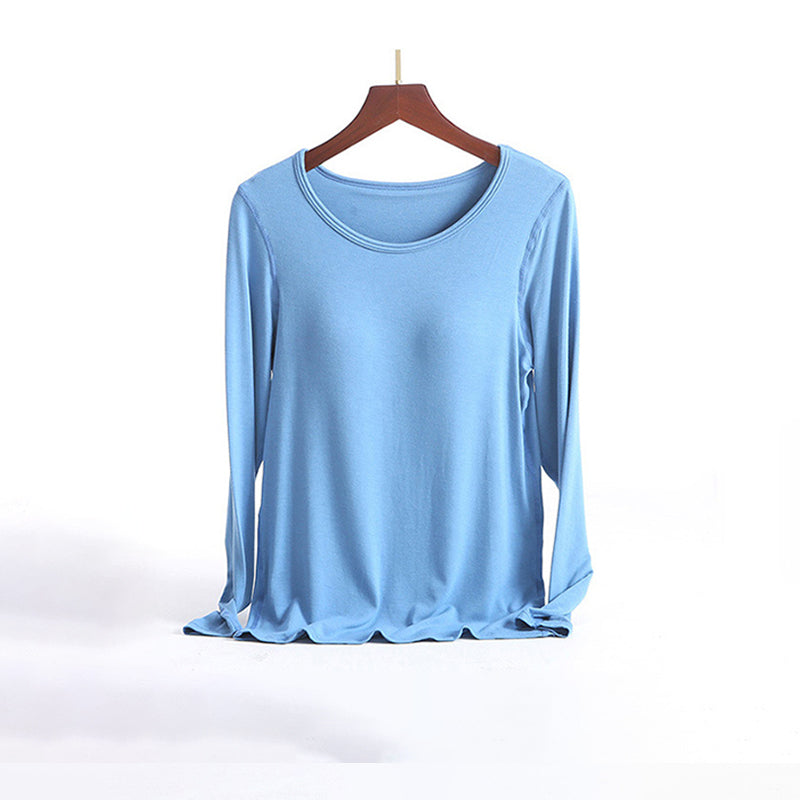 Thermounterwäsche mit Brustpolstern