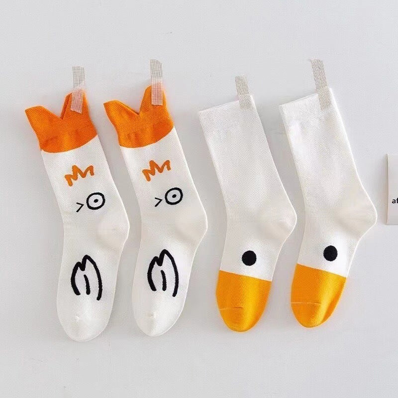 Entzückende und gemütliche süße Socken (5 Paar)