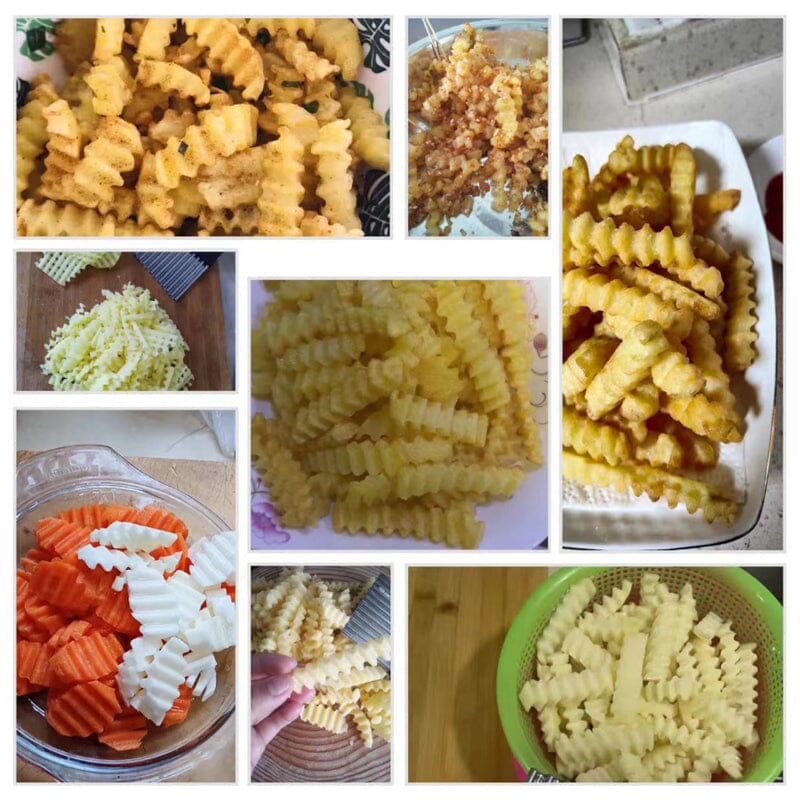 Spike gewelltes Kartoffelmesser