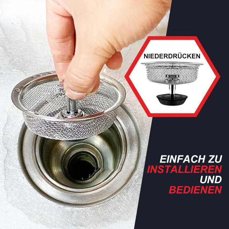 Freietaube Edelstahl Ersatzfilter für Spülbecken