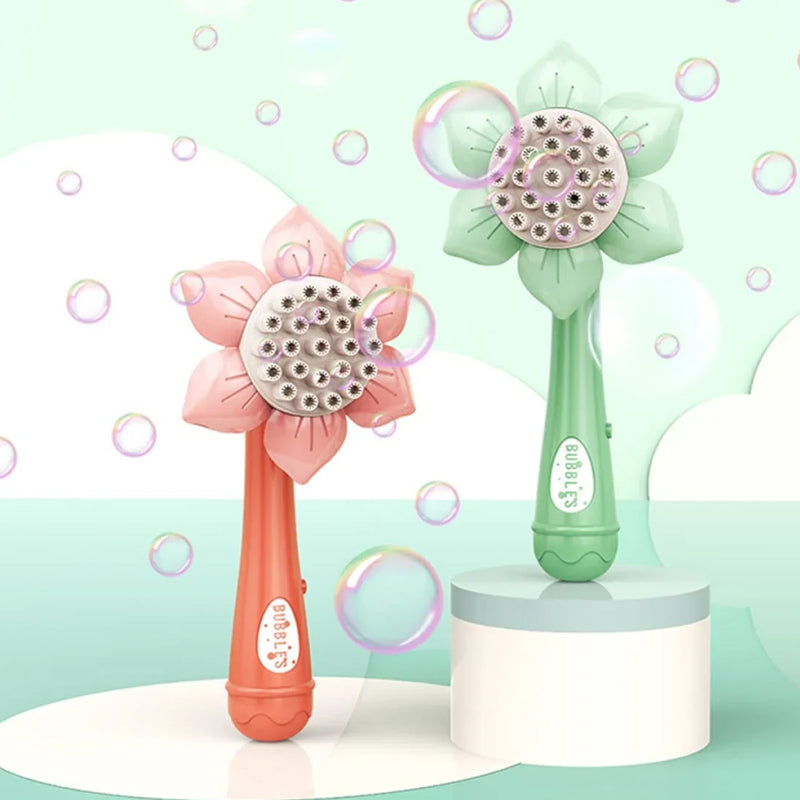 Sonnenblumen-Blasenmaschine