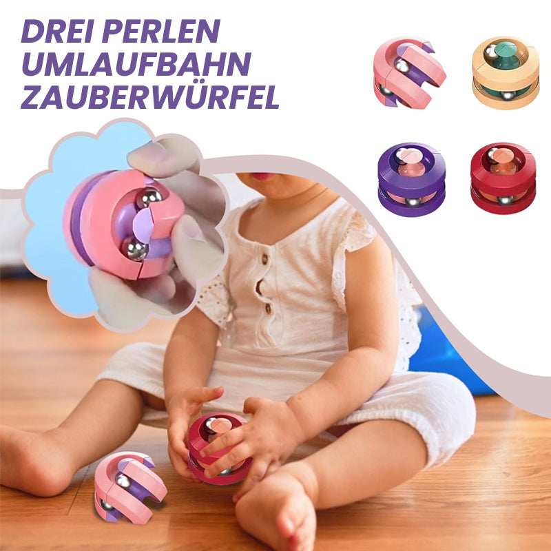 Drei Perlen Umlaufbahn Zauberwürfel