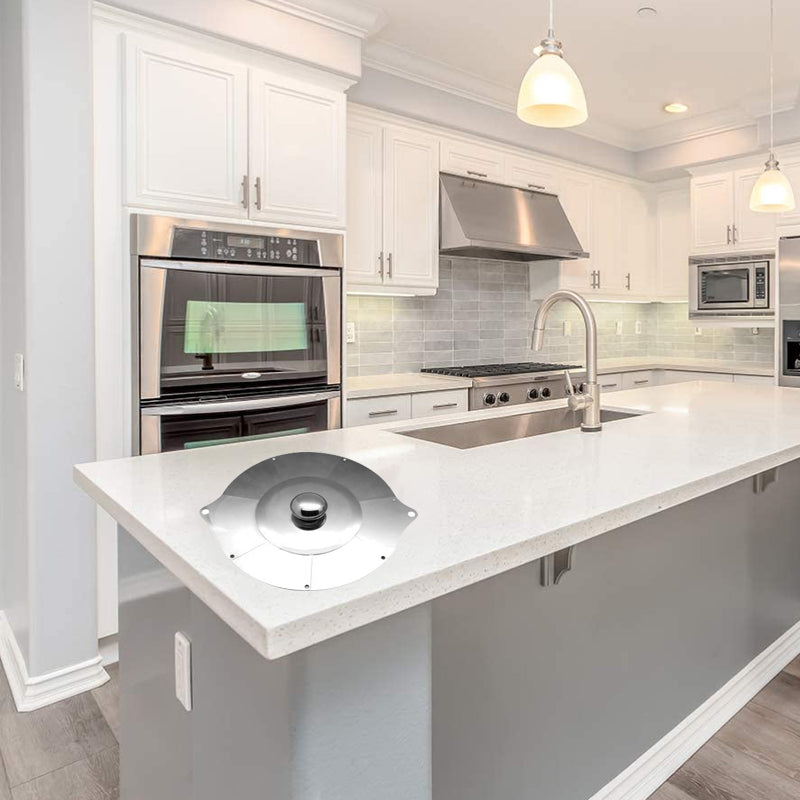 Faltbarer Multifunktionaler Topfdeckel Aus Edelstahl