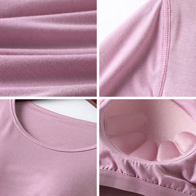 Thermounterwäsche mit Brustpolstern