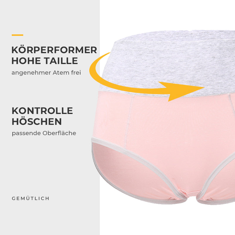 Neue Übergröße hoher Taille Baumwoll Höschen