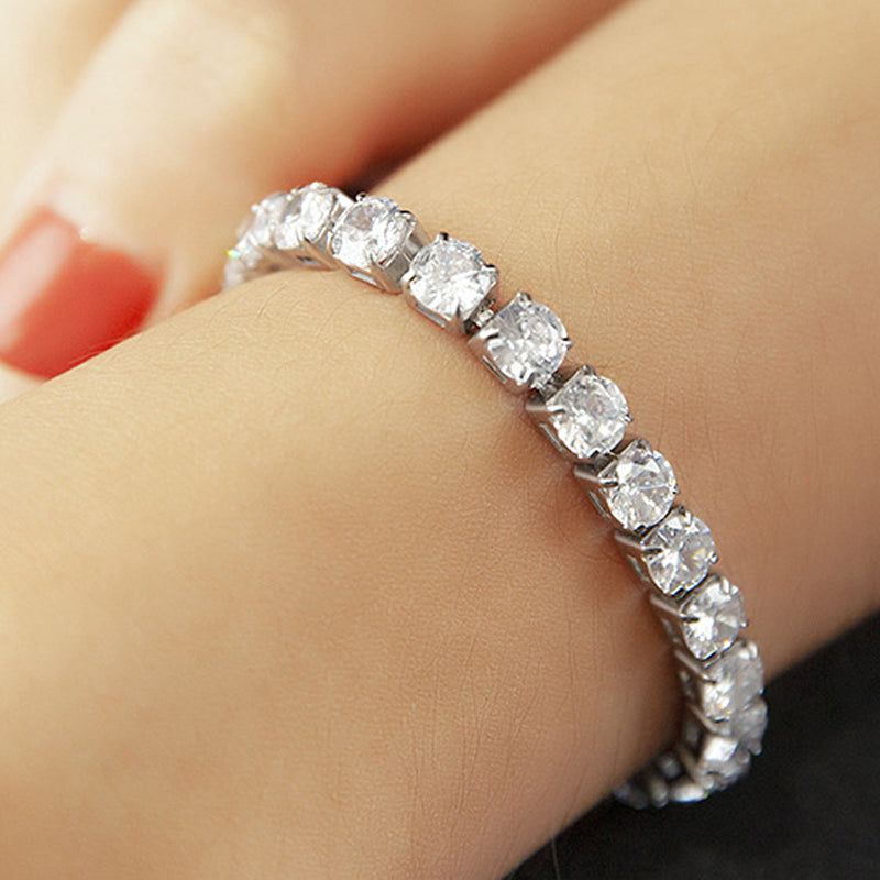 Funkelndes Moissanite-Armband