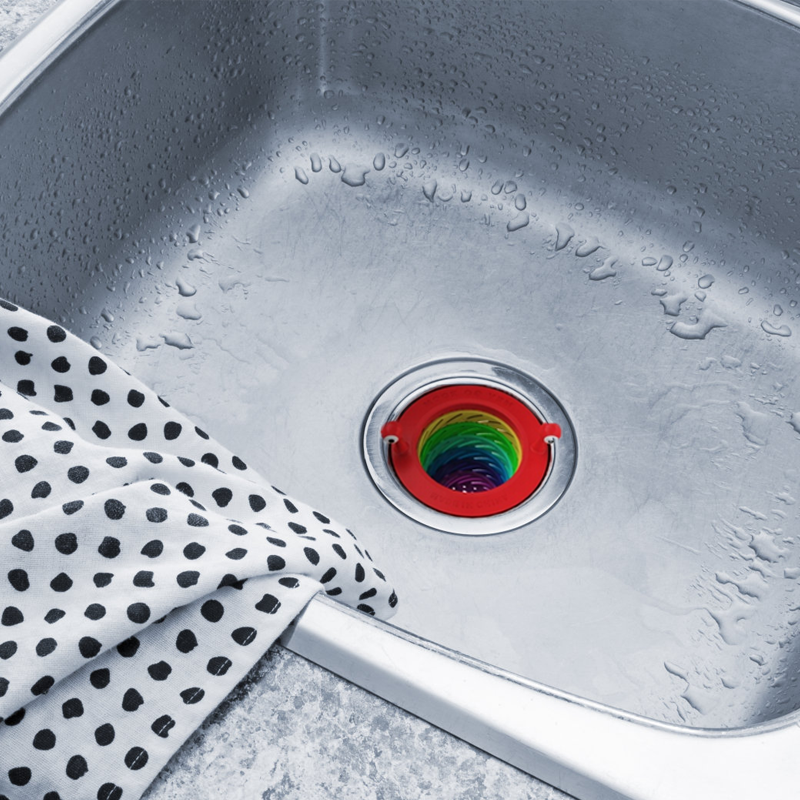 Farbiges kleines Monster Küchenspüle Sieb(3 STÜCK)