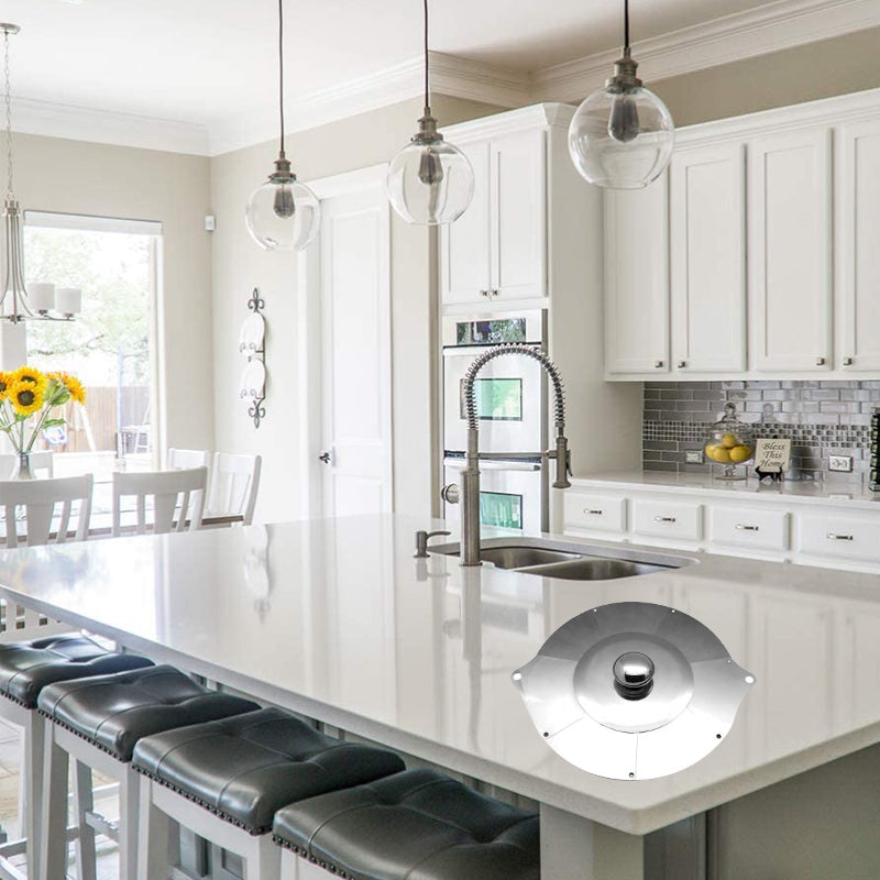 Faltbarer Multifunktionaler Topfdeckel Aus Edelstahl