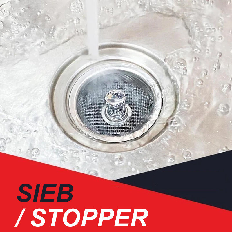 Freietaube Edelstahl Ersatzfilter für Spülbecken