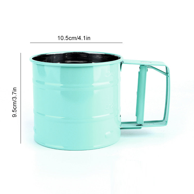 Feinmaschiges GebÀcksieb Tasse