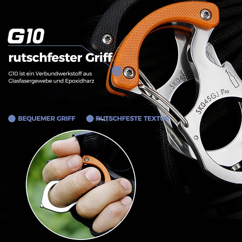 Spezieller Schlüsselanhänger zum Selbstschutz